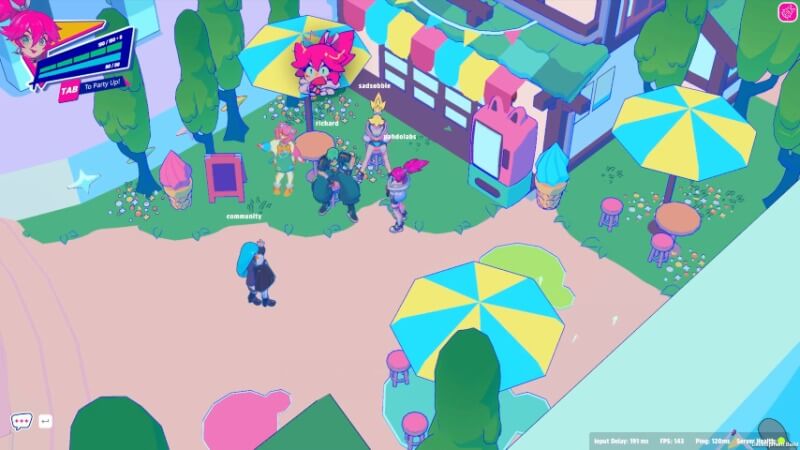 Starlight Re:Volver hubworld