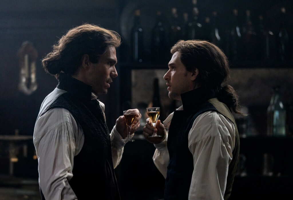 Kit Harrington and François Civil in A Tale Of Two Cities