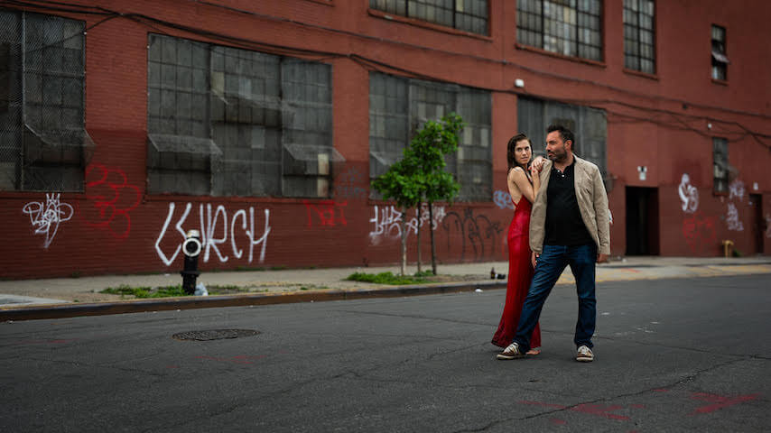 Allison Williams and Richard Shepard (Photo: Tim Ives) 