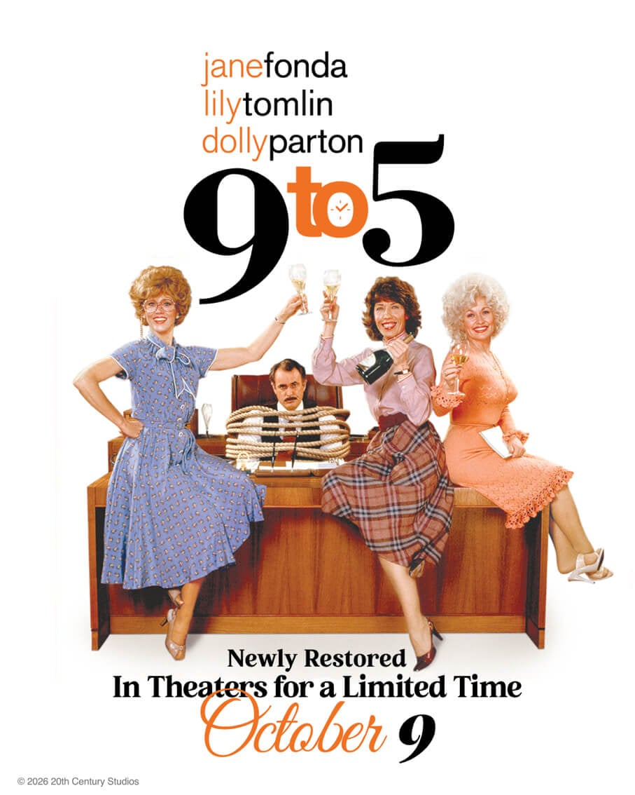 9 to 5 poster featuring dolly parton