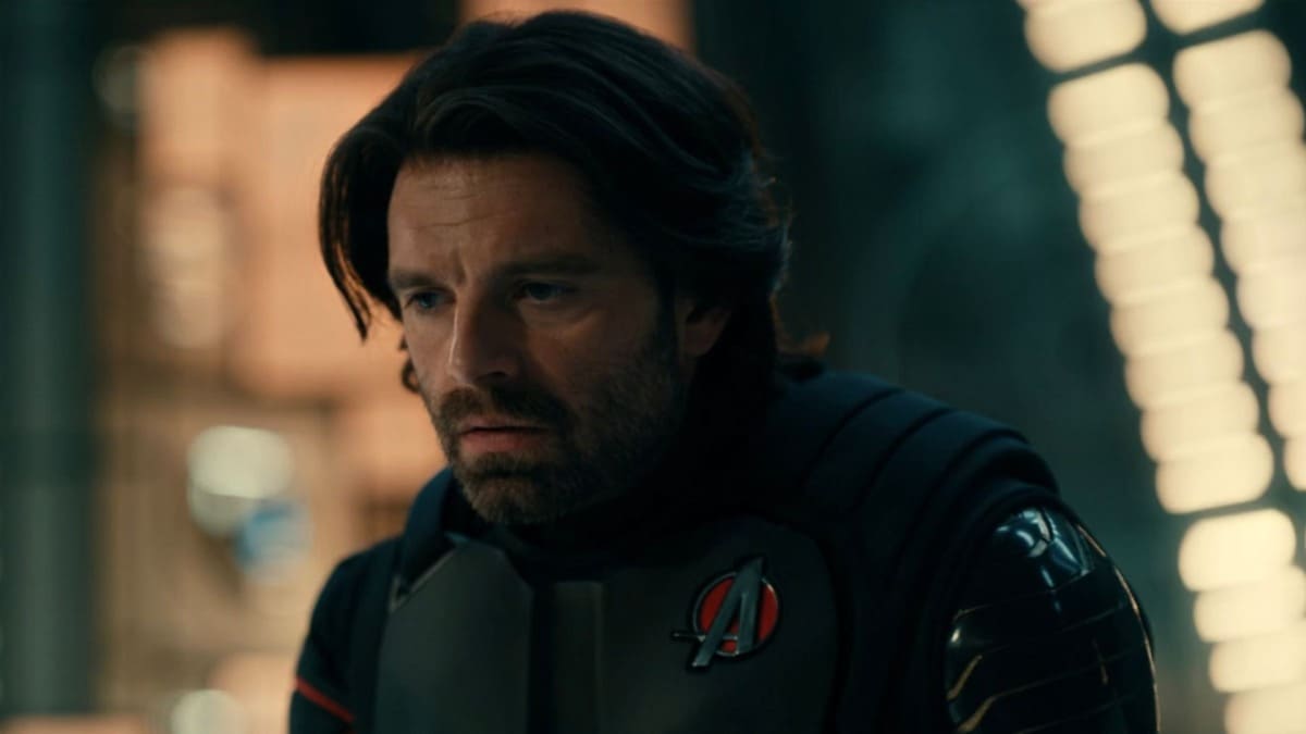 Sebastian Stan hasn't seen Doomsday but is guessing it's sad